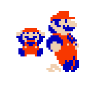 Mario (Donkey Kong, Super Mario Bros. NES-Style) - Mario Customs