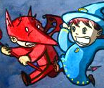 Cutscene Art - Spirits & Spells / Castleween / Mahou no Pumpkin
