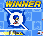 Mini Games Result Screen - Sonic Battle