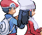 Trainers (Back) - Pokémon Platinum