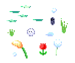 Environmental Objects - Kirby's Dream Land 3