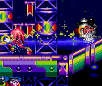 Marina Madness Level 1 (Night) - Knuckles' Chaotix (32X)