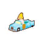 Grampa & Cart - The Simpsons: Road Rage