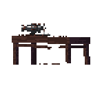 Old Phone Worktable - Strange Telephone