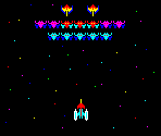 Galaxian Mini Game - Ridge Racer
