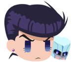 Josuke Higashikata & Crazy Diamond (Lost Temper Rage) - JoJo's Pitter-Patter Pop!