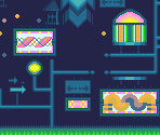 Speed Slider Levels 1 & 2 (Starting Area, Morning) (0111 Prototype) - Knuckles' Chaotix (32X)