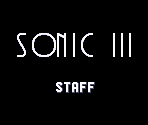 Credits - Sonic the Hedgehog 3