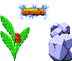 Angel Island Zone Act 1 (Green Area) Objects - Sonic the Hedgehog 3