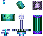Hydrocity Zone Objects (Underwater) - Sonic the Hedgehog 3
