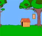 Doghouse Background and Buttons - Bailey's Book House