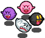 Boo (Mario & Luigi: Bowser's Inside Story-Style) - Mario Customs