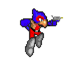 Falco (Mega Man 7-Style) - Star Fox Customs