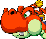 Hooktail (Mario & Luigi: Superstar Saga-Style) - Paper Mario Customs