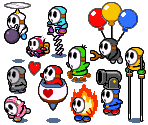 Shy Guy (Mario & Luigi: Superstar Saga-Style) - Mario Customs