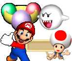 General HUD Elements - Mario Golf: Toadstool Tour