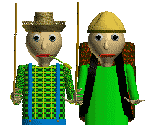 Pre-v0.3 Baldi Sprites - Baldi's Basics Plus