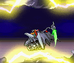 Gundam Deathscythe Hell Custom Overlay & Background Effects - Super Robot Wars W