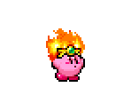 Fire Kirby - Kirby: Nightmare in Dream Land