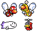 Flying Enemies - Super Mario Advance 3: Yoshi's Island