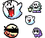 Ghost Enemies - Super Mario Advance 3: Yoshi's Island
