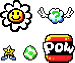 Items & Objects - Super Mario Advance 3: Yoshi's Island