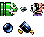Shooting Enemies - Super Mario Advance 3: Yoshi's Island