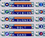Pause Screen - Mega Man & Bass