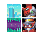 Stage Select - Mega Man & Bass