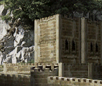 Rockaxe Castle Mountain View - Suikoden 2