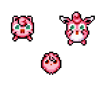 Igglybuff, Jigglypuff & Wigglytuff - Pokémon Mystery Dungeon: Explorers of Time / Darkness