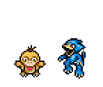 Psyduck & Golduck - Pokémon Mystery Dungeon: Explorers of Time / Darkness