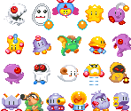 Enemies - Bubble Memories: The Story of Bubble Bobble 3