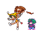 Prettio, Marina and Twinkle - Bust-a-Move '99 / Puzzle Bobble 3