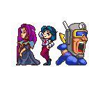 Jack, Luna-Luna and Sonic Blast Man - Bust-a-Move '99 / Puzzle Bobble 3