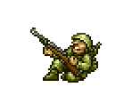 Rebel Soldier (Rifle) - Metal Slug 4