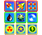 Weapon Icons - Diddy Kong Racing