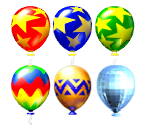 Balloons - Diddy Kong Racing