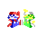 Mario & Luigi (Mario Bros. DOS-Style) - Mario Customs