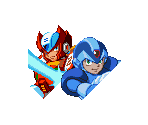 Pause Menu Elements (Beta) - Mega Man X5