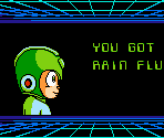 Weapon Get & Password Screen - Mega Man 4