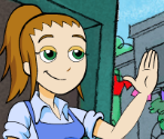 Title Screen - Avenue Flo: Special Delivery