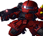 High Mobility Zaku II Jhonny Custom - SD Gundam G Generation Spirits (JPN)