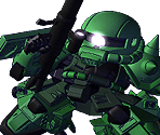 Zaku II High Mobility Type - SD Gundam G Generation Spirits (JPN)