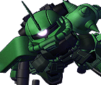 Zaku II High Mobility Commander Type - SD Gundam G Generation Spirits (JPN)