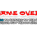 Game Over - SpongeBob SquarePants: Bubble Trouble Cereal Game