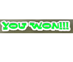 You Won!!! Screen - SpongeBob SquarePants: Bubble Trouble Cereal Game