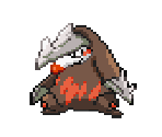 #530 Excadrill (FR/LG-Style) - Pokémon Customs