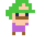 Luigi (PICO-8-Style) - Mario Customs