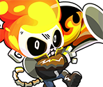 Striker Jones (Biker Bones) - Bloons TD 6